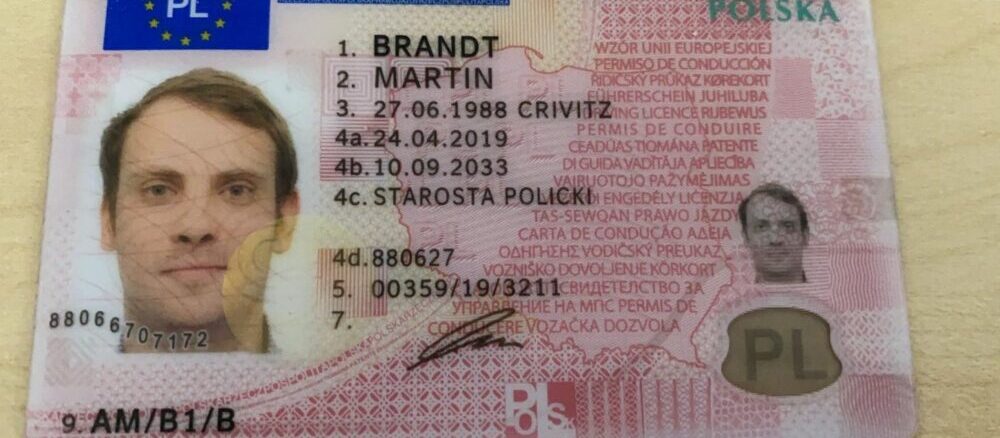 cumpărați permis de conducere polonez înregistrat