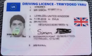 Cumpărați permis de conducere din Marea Britanie