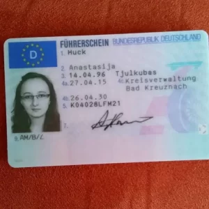 Permis de conducere german autentic de vânzare