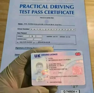 permis de conducere din Marea Britanie